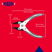 Load image into Gallery viewer, Maun - Flat Nose, Smooth Jaws, Parallel Pliers