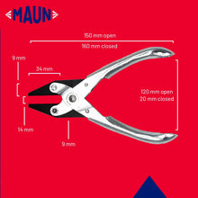 Load image into Gallery viewer, Maun - Flat Nose, Smooth Jaws, Parallel Pliers