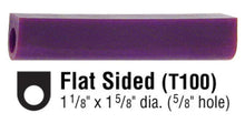 Load image into Gallery viewer, Wax Flat-Sided Ring Tube - Ferris® PURPLE Wax