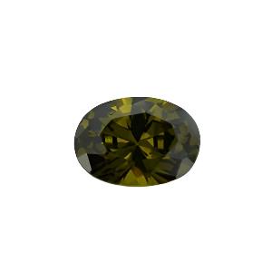 Ovals Peridot CZ - 8x6mm