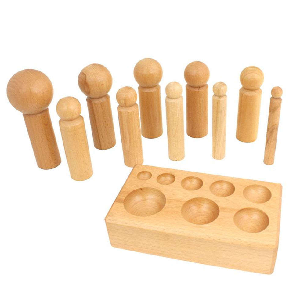 Wood Dapping Set w/ 10 Punches