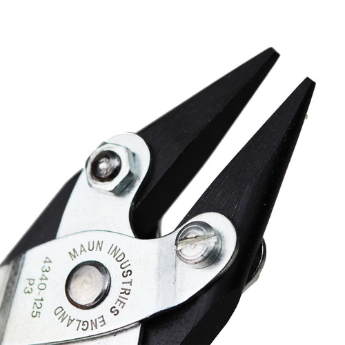 Maun - Snipe Nose, Smooth Jaws, Parallel Pliers, 125mm