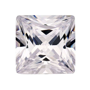 Square-Faceted CZ, 10x10mm