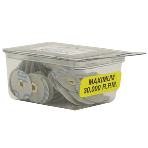 MOORE"S MAGNUM Aluminum-Oxide Brass Center Disc- 7/8" , BOX