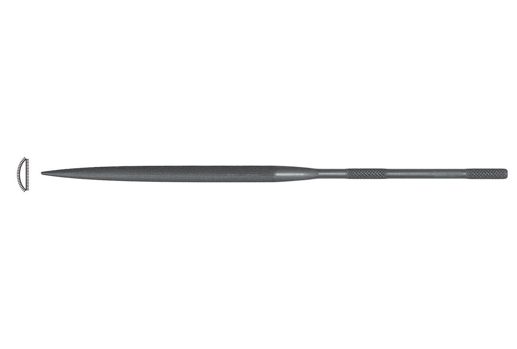 Needle File - 16cm, Half-Round, Cut 6