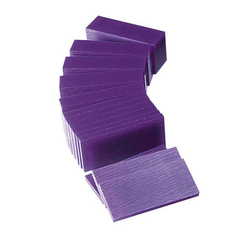 Ferris Wax Slices- PURPLE, Box of 17 slices, 1Ib