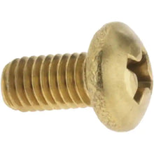 Load image into Gallery viewer, Brass Pan Head Phillips Screw