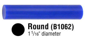 Wax Solid-Round Bar - Ferris® BLUE Wax