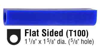 Wax Flat-Sided Ring Tube - Ferris® BLUE Wax