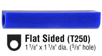 Wax Flat-Sided Ring Tube - Ferris® BLUE Wax