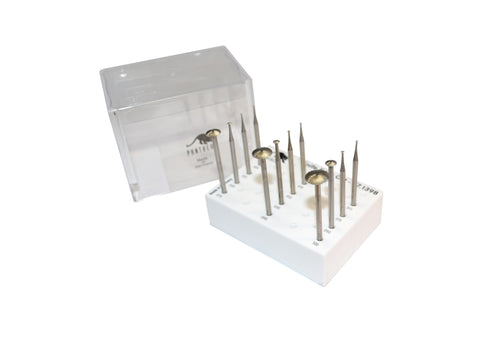 Panther Burs, Set of 12-Knife Edge Cutter