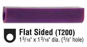 Wax Flat-Sided Ring Tube - Ferris® PURPLE Wax
