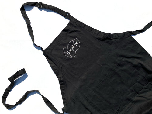 BKMW APRON-Black 100%Cotton