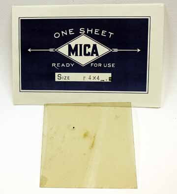Mica Sheet - Individual Sheet