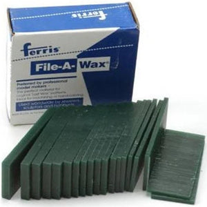 Ferris Wax Slices- GREEN,Box of 15 slices, 1/2Ib